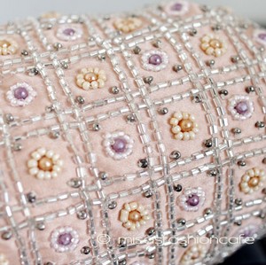 （画像用） SANTI サンティ クラッチ 　ピンキーオレンジ