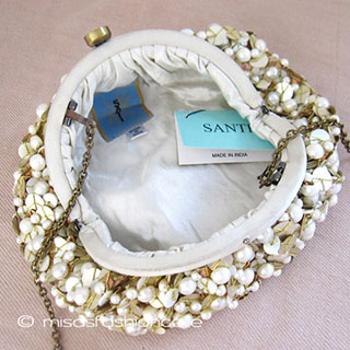 （画像用） SANTI サンティ クラッチ マザーオブパール