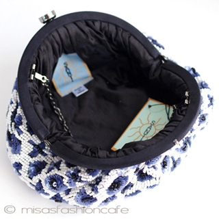 （画像用） SANTI サンティ　バッグ フローラル・チェック