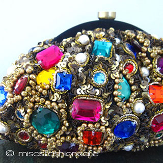 （画像用） ＳＡＮＴＩサンティ　バッグ マルチビジュー＆パール