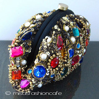 （画像用） ＳＡＮＴＩサンティ　バッグ マルチビジュー＆パール