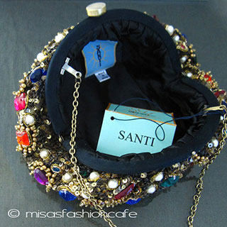 （画像用） ＳＡＮＴＩサンティ　バッグ マルチビジュー＆パール