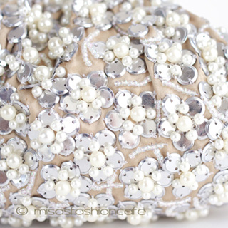 （画像用） ＳＡＮＴＩサンティ バッグ パール小花 （M）