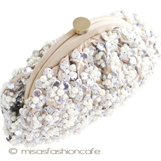 （画像用） ＳＡＮＴＩサンティ バッグ パール小花 （M）