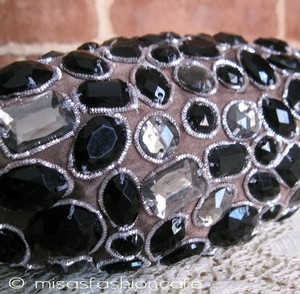 （画像用） SANTI サンティ クラッチ 　モカ・ジュエル