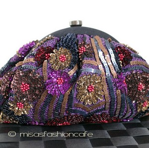 （画像用） SANTI サンティ クラッチ オータム・フラワー