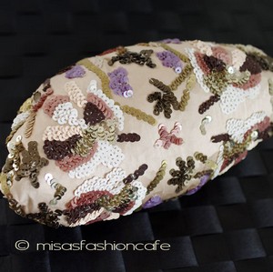 （画像用） SANTI サンティ クラッチ ヌーディー・フローラル