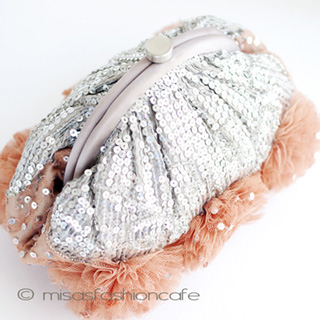 （画像用） ＳＡＮＴＩサンティ バッグ ビジューフラワー（大）