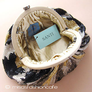 （画像用） ＳＡＮＴＩサンティ　バッグ ゴールド＆ブラック