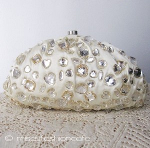 （画像用） SANTI サンティ クラッチ 再販！ハートジュエル