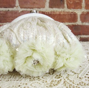 （画像用） SANTI サンティ クラッチ レモンフラワー（大）