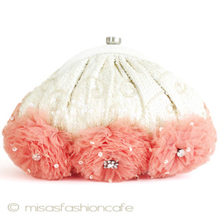 （画像用） ＳＡＮＴＩサンティ バッグ ビジューフラワー（大）