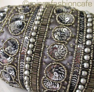 （画像用） SANTI サンティ クラッチ シルバージュエル再販