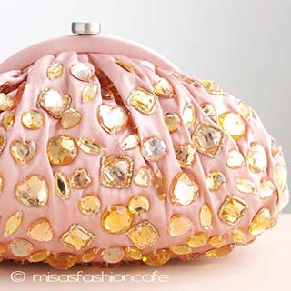 （画像用） SANTI サンティ クラッチ ハートジュエル再販！