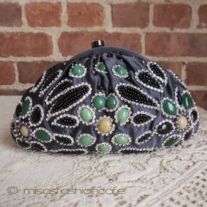 （画像用） SANTI サンティ クラッチ クリスタルビジュー