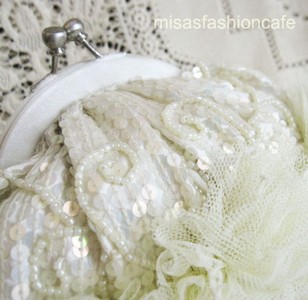 （画像用） SANTI サンティ クラッチ レモンフラワー（小）