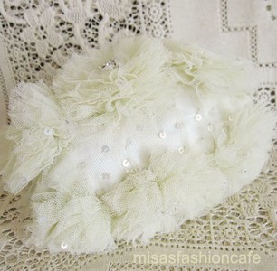 （画像用） SANTI サンティ クラッチ レモンフラワー（小）