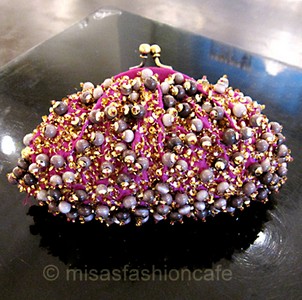 （画像用） SANTI サンティ クラッチ パープル・ジュエル