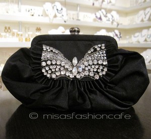 （画像用） SANTI サンティ クラッチ クリスタル・リボン