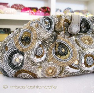 （画像用） SANTI サンティ クラッチ 再販！花火（金銀）L型