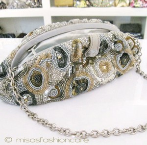 （画像用） SANTI サンティ クラッチ 再販！花火（金銀）L型