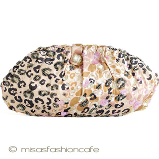 （画像用） ＳＡＮＴＩサンティ　バッグ ピンク・レオパード