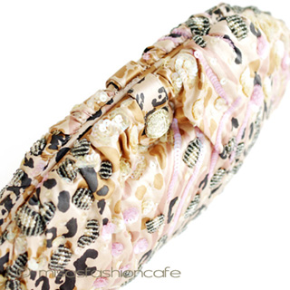 （画像用） ＳＡＮＴＩサンティ　バッグ ピンク・レオパード