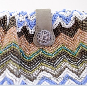 （画像用） SANTI サンティ クラッチ 　ジグザグ サマー