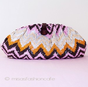 （画像用） ＳＡＮＴＩサンティ　バッグ Sweetジグザグ　（L）