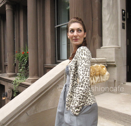 （画像用） SANTI サンティ クラッチ シルク・フラワー