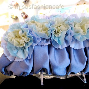 （画像用） SANTI サンティ クラッチ シルクフラワー