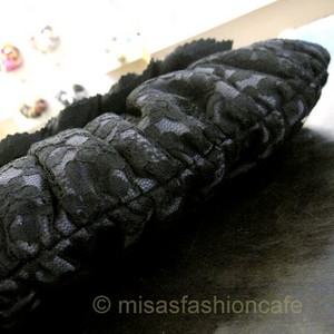 （画像用） SANTI サンティ クラッチ フラワーレース