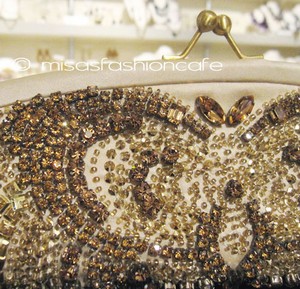 （画像用） SANTI サンティ クラッチ バタフライ・ゴールド