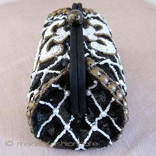 （画像用） SANTIサンティ クラッチ 　mode BLK&WH