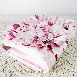 （画像用） SANTI サンティ クラッチ 　ポピー（ピンク）