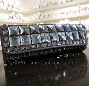 （画像用） SANTI サンティ クラッチ 　パヴェ・ブラックダイヤ