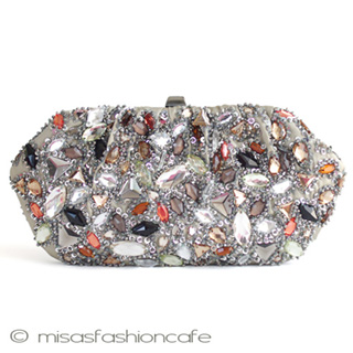 （画像用） ＳＡＮＴＩサンティ クラッチ Autumnカラービジュー