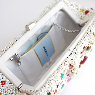 （画像用） ＳＡＮＴＩサンティ クラッチ 豪華パール＆ビジュー