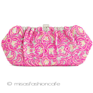 （画像用） ＳＡＮＴＩサンティ クラッチ パーティーバッグ Pink