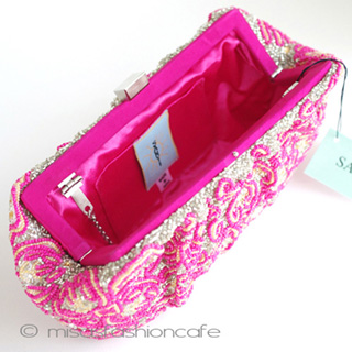 （画像用） ＳＡＮＴＩサンティ クラッチ パーティーバッグ Pink