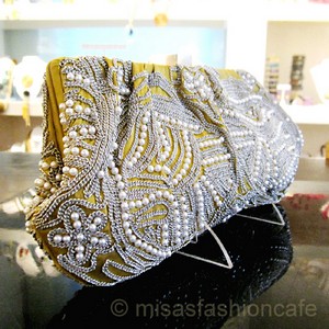 （画像用） SANTI サンティ クラッチ 　パールxチェーン