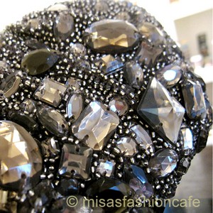 （画像用） SANTI サンティ クラッチ ジュエル（グレー）