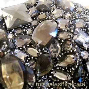 （画像用） SANTI サンティ クラッチ ジュエル（グレー）