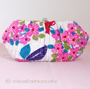 （画像用） SANTI サンティ クラッチ 　サマーフラワー