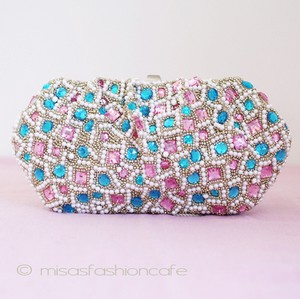 （画像用） ＳＡＮＴＩサンティ　クラッチ パール・ジュエル