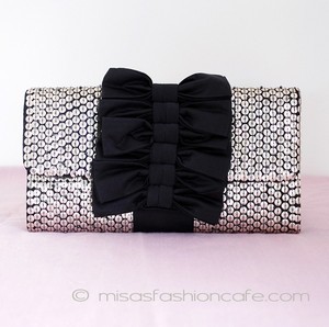 （画像用） ＳＡＮＴＩサンティ　バッグ リボンスパンコール