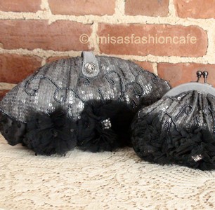 （画像用） SANTI サンティ クラッチ グレー （ワイド型）