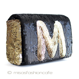 （画像用） SANTI　イニシャル【Ｍ】 サンティ　バッグ　再販！