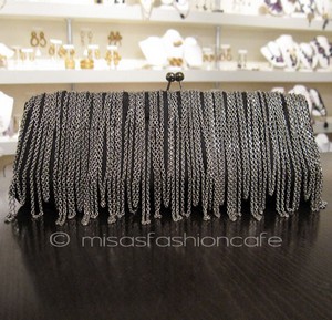 （画像用） SANTI サンティ クラッチ チェーン・タッセル