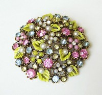 （画像用） ART刻印　花畑ブローチ